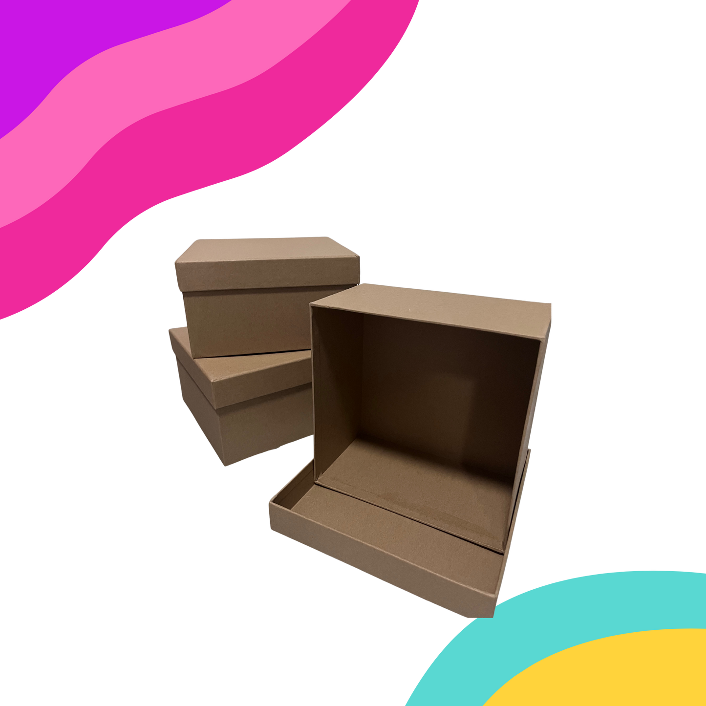 Caja Cuadrada Mediana