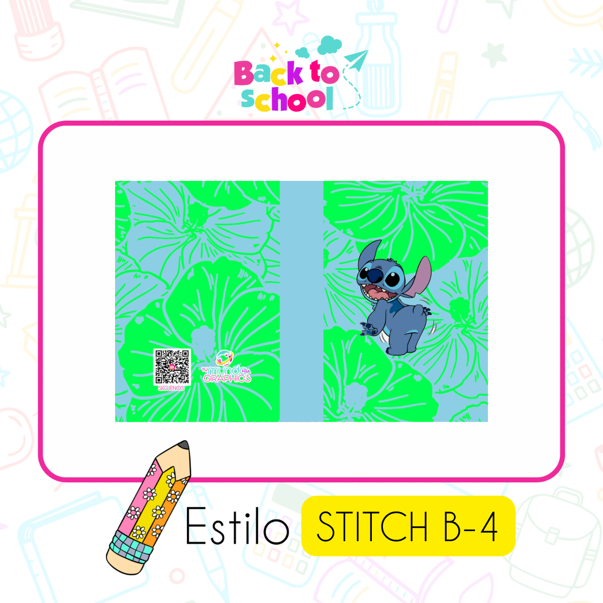 Forros Stitch Amapola