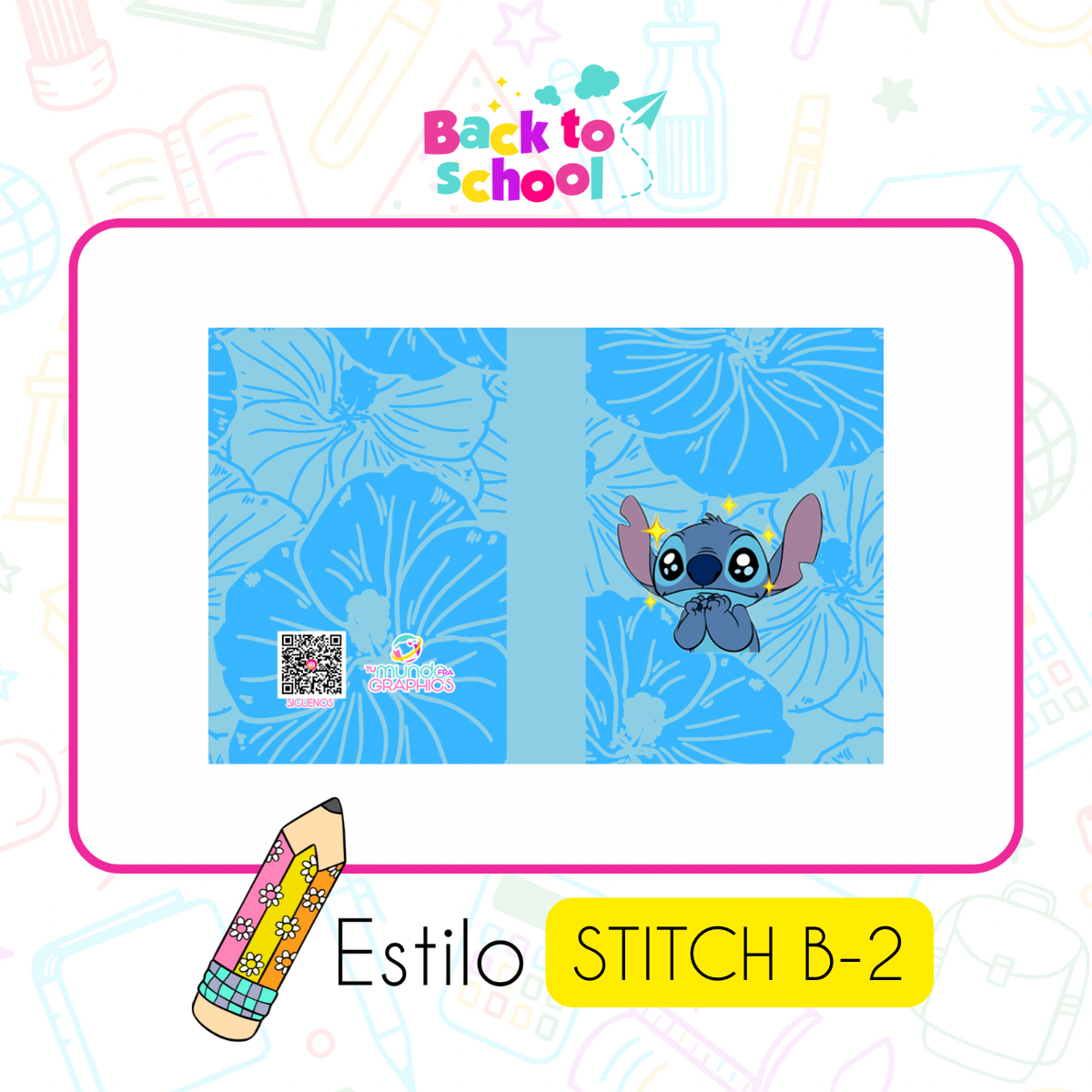 Forros Stitch Amapola
