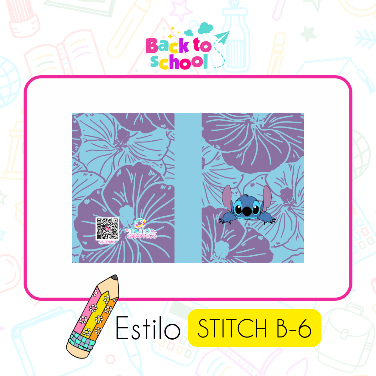 Forros Stitch Amapola