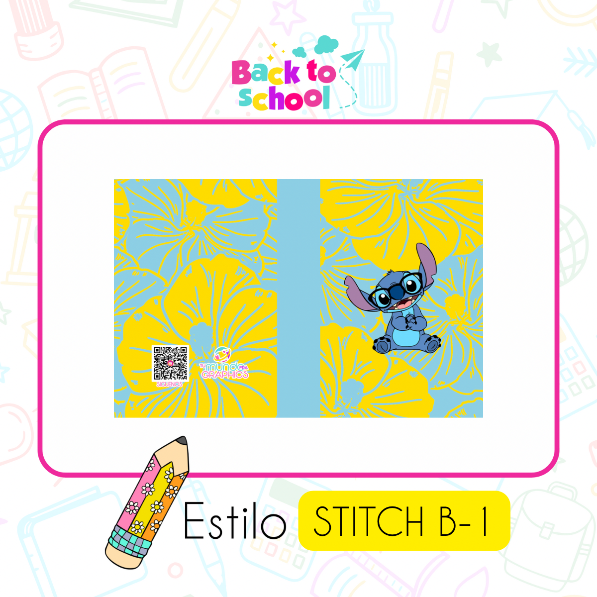 Forros Stitch Amapola
