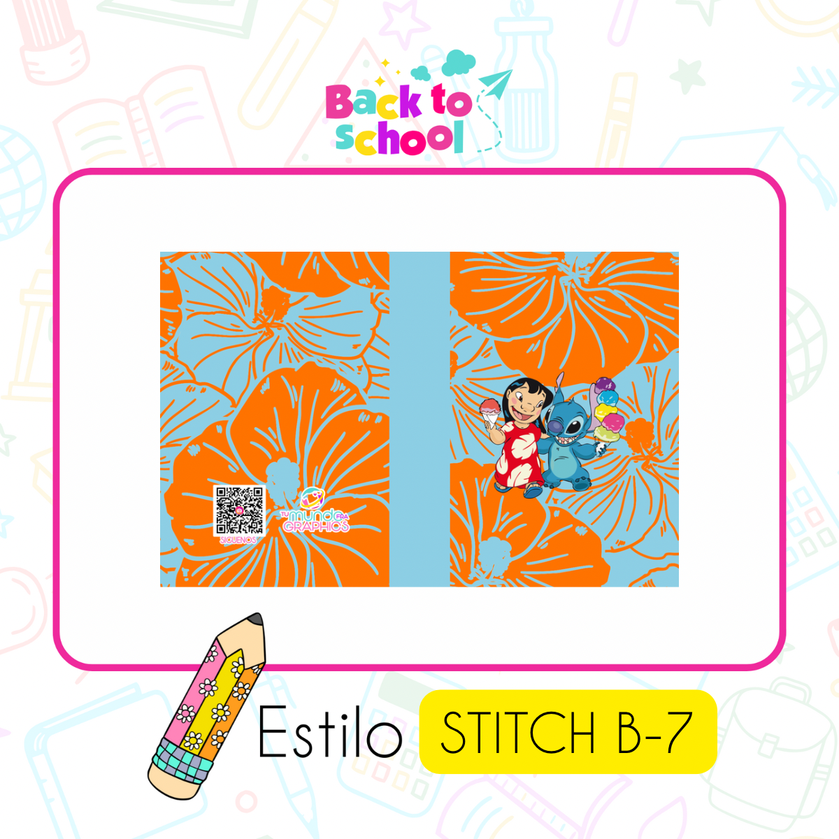 Forros Stitch Amapola