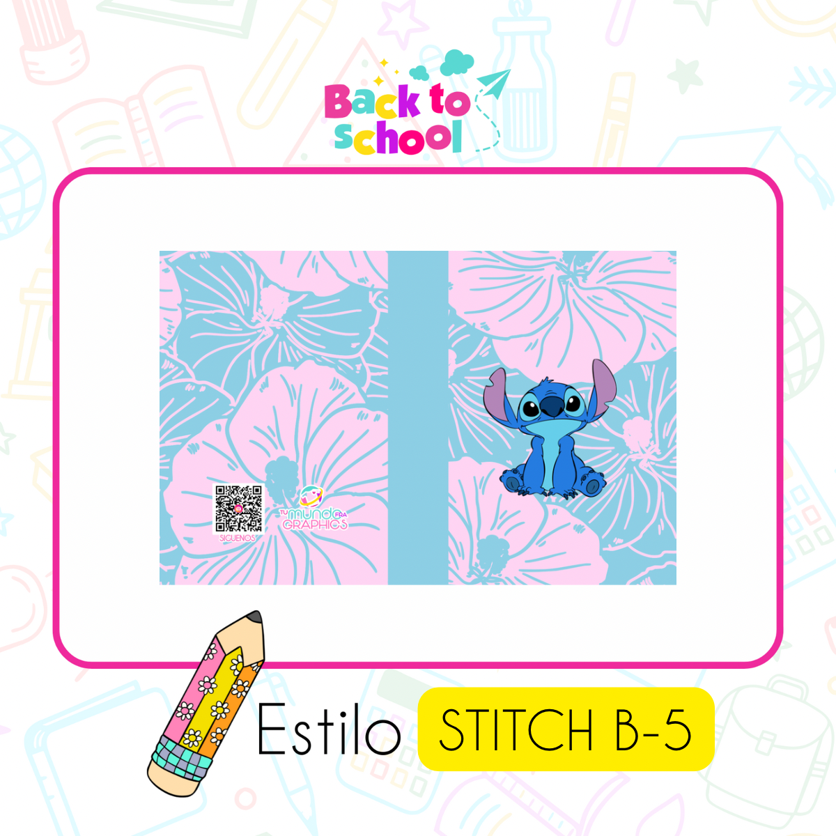 Forros Stitch Amapola