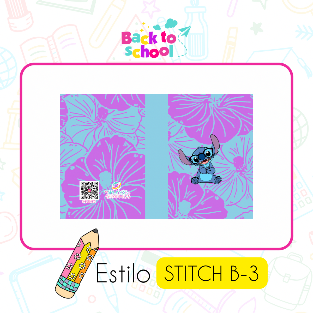 Forros Stitch Amapola