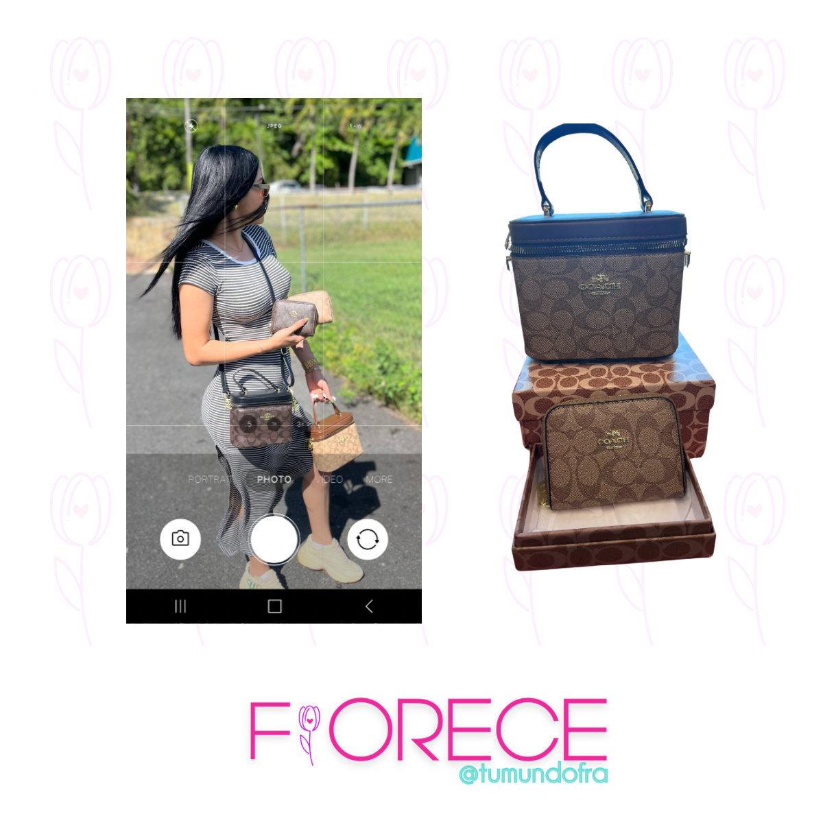 Ava Crossbody Bag & Mini Wallet