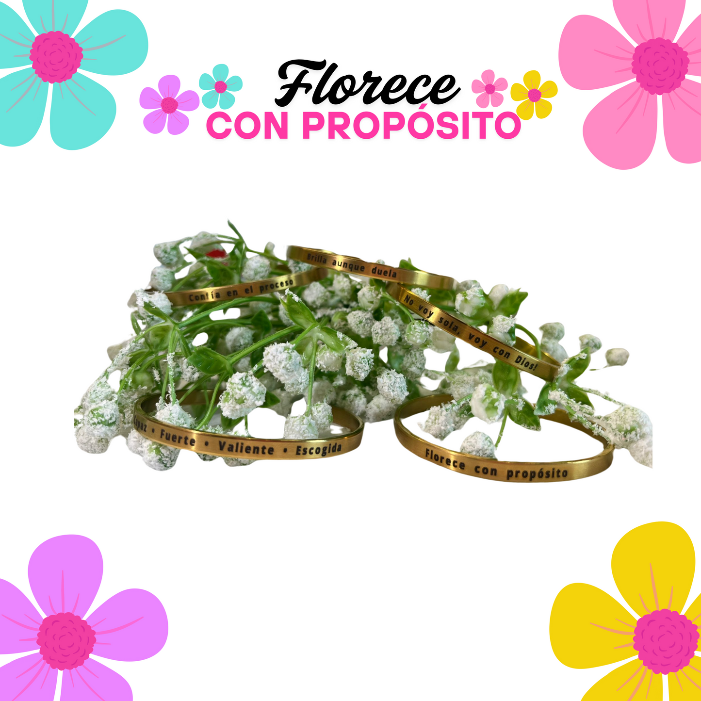 Bangle Florece con propósito